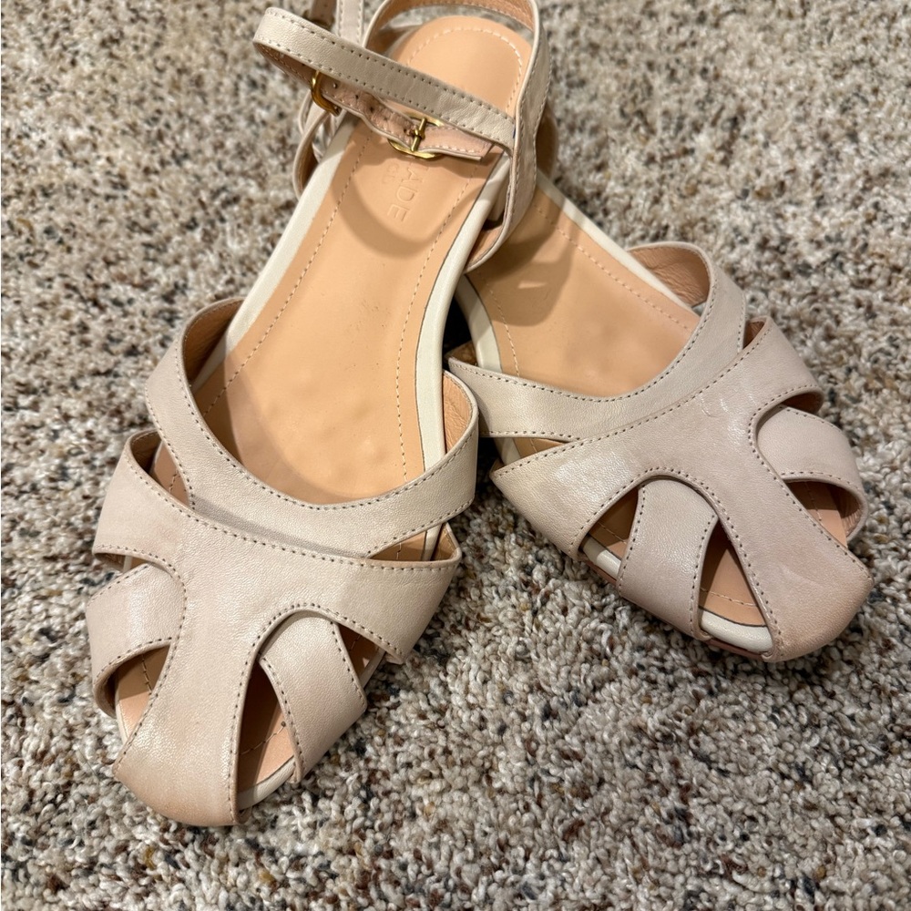 Elegant Beige Women's Sandals